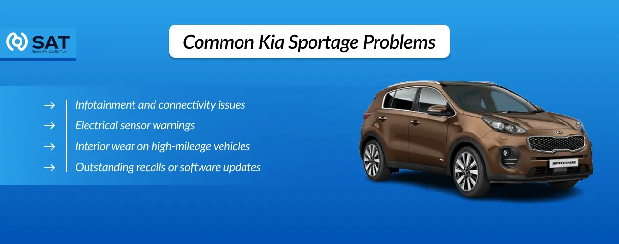 Common Kia Sportage Problems